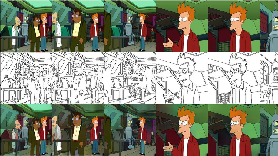 Artist-Guided Semiautomatic Animation Colorization